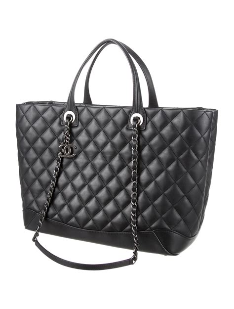 chanel small tote|chanel large shopping tote.